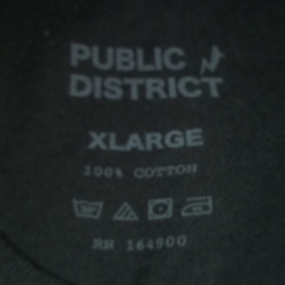PUBLIC DISTRICT RESPECT PRIDE TEE SHIRT - Picture 5 of 6